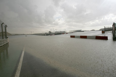 Race aflyst i Dubai.
(Foto: GP2 Series Media)